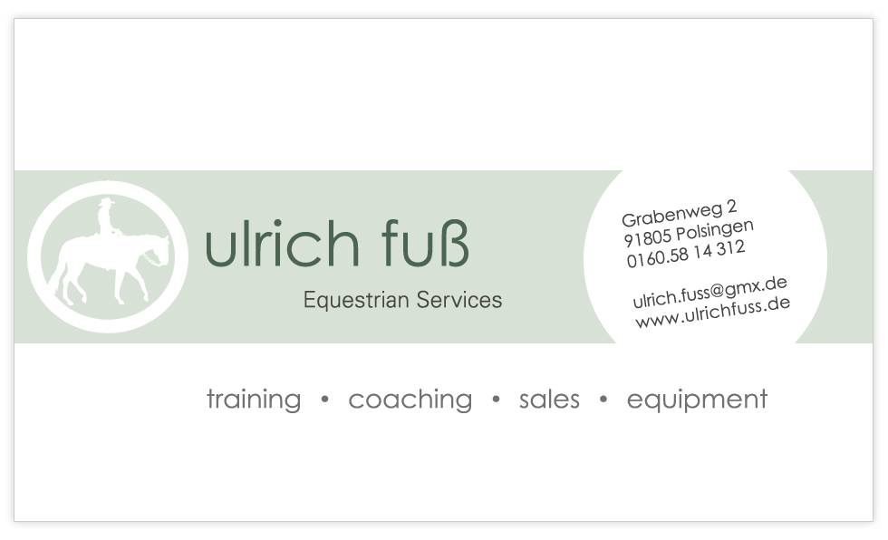 Equestrian Services - Ulrich Fuss